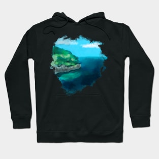 summer at the beach Hoodie